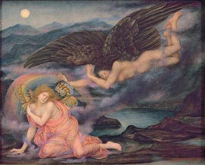 Dood van een vlinder, c.1905-10 door Evelyn De Morgan